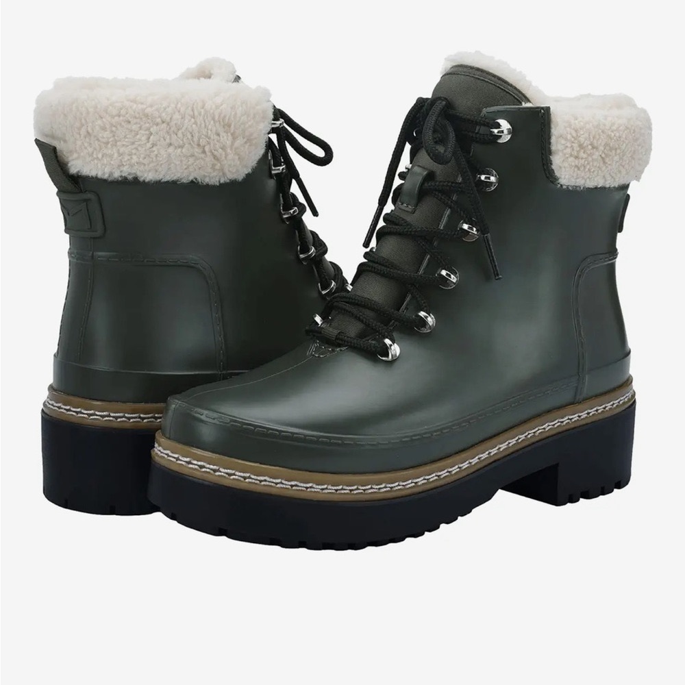 Marc Fisher LTD Fairly Boot Dark Green - Size 7